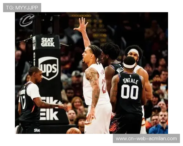 米切尔底角起跳直接命中，骑士继续领先